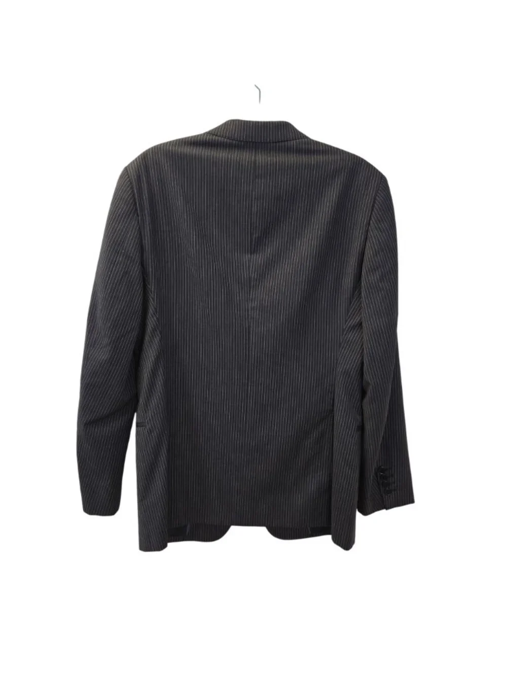 Giorgio Armani Collezioni 100% Wool Two Button Pinstripe Sport Coat Size 40R